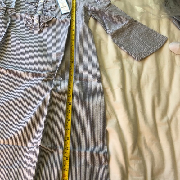 Draper James blue and white seersucker dress, NWT and original packaging. - Picture 4 of 6